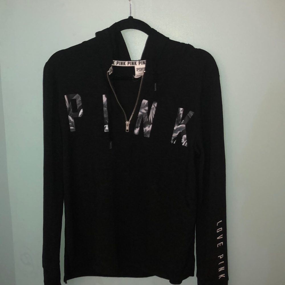 Pink 3/4 zip